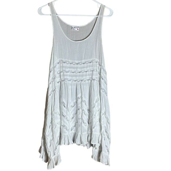 INTIMATELY FREE PEOPLE SWINGY LACE INSET TUNIC SIZE SMALL 📦 - Picture 2 of 9